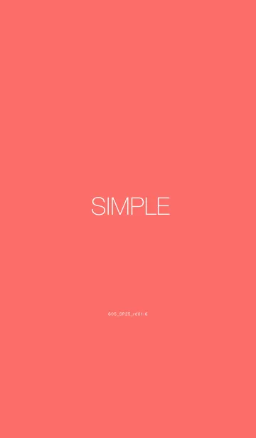 [LINE着せ替え] 605.25_レッド1-6の画像1