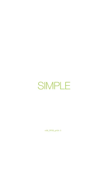 [LINE着せ替え] o06_26_グリーン4-3の画像1