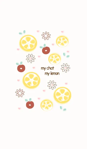 [LINE着せ替え] My chat my lemon 20の画像1