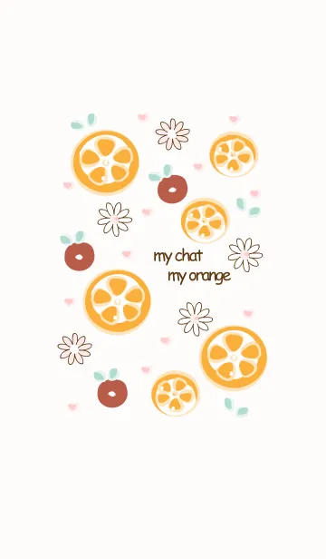 My chat my orange 64の着せ替えメイン画像