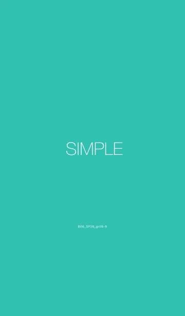 [LINE着せ替え] B06.26_グリーン8-9の画像1