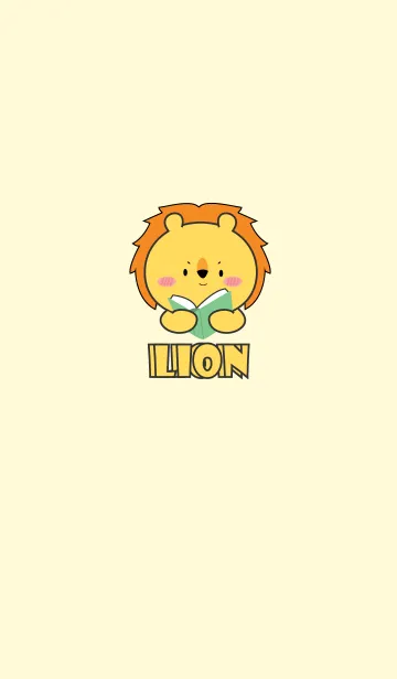 [LINE着せ替え] Lion  Simple Theme (JP)の画像1