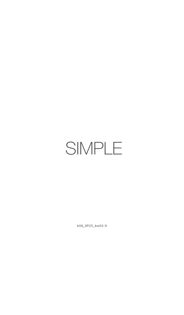 [LINE着せ替え] b06_25_黒/白3-9の画像1