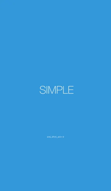 [LINE着せ替え] b06_25_ブルー1-9の画像1