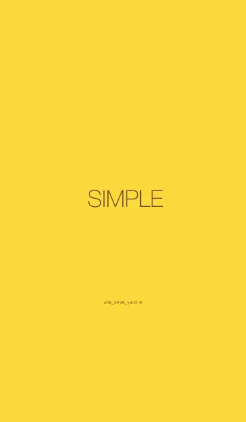 [LINE着せ替え] o06_26_イエロー2-9の画像1