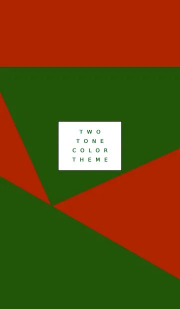 [LINE着せ替え] 2トーン カラー 06の画像1