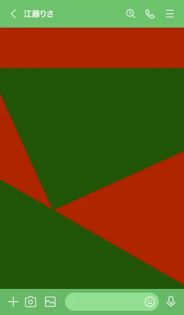 [LINE着せ替え] 2トーン カラー 06の画像3