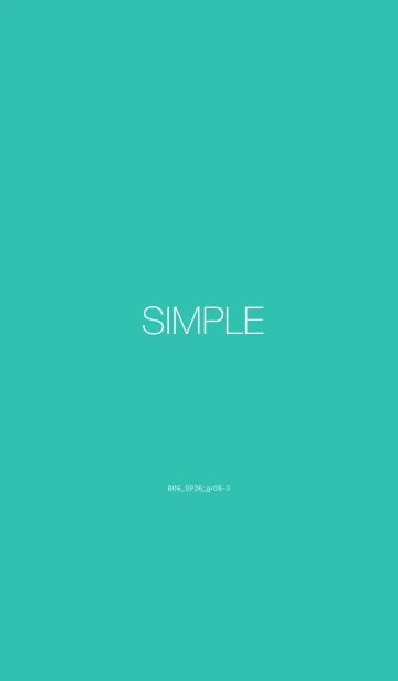 [LINE着せ替え] B07.26_グリーン8-3の画像1