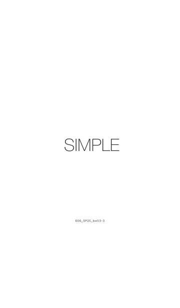 [LINE着せ替え] 607.25_黒/白3-3の画像1