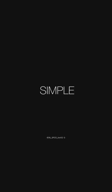 [LINE着せ替え] 607.25_黒/白2-3の画像1