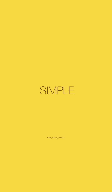 [LINE着せ替え] 607.25_イエロー1-3の画像1