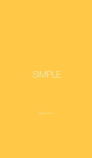 [LINE着せ替え] 207.24_イエロー3-3の画像1