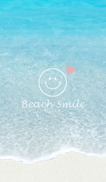 [LINE着せ替え] Love Beach Smile.MEKYM 19の画像1