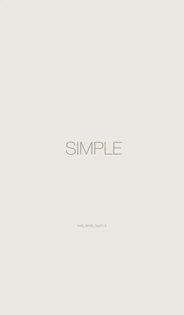 [LINE着せ替え] b07_25_ベージュ1-3の画像1