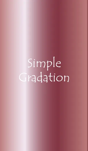 [LINE着せ替え] Simple Gradation -GlossyPink 18-の画像1