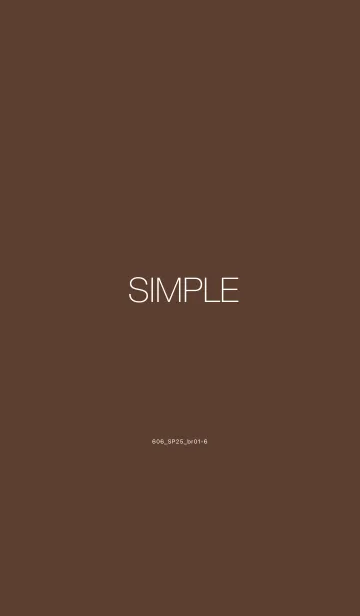 [LINE着せ替え] 607.25_ブラウン1-6の画像1