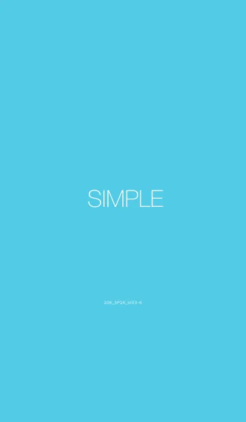 [LINE着せ替え] 207.24_ブルー3-6の画像1