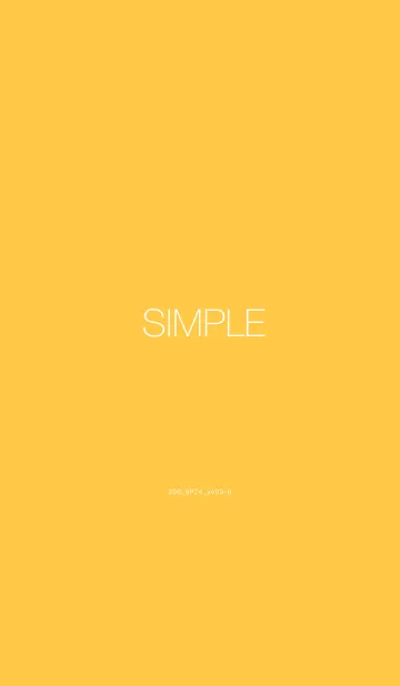 [LINE着せ替え] 207.24_イエロー3-6の画像1