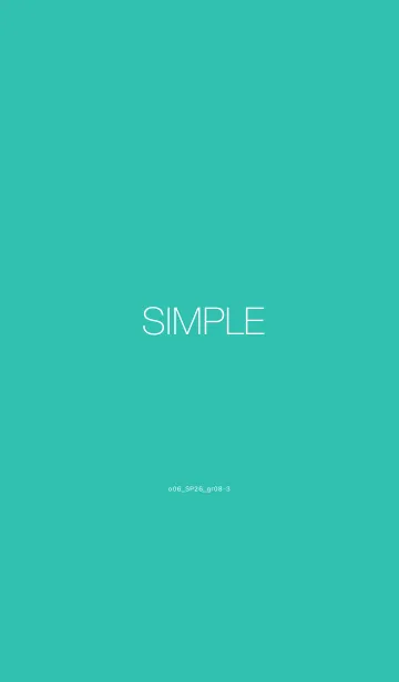 [LINE着せ替え] o07_26_グリーン8-3の画像1