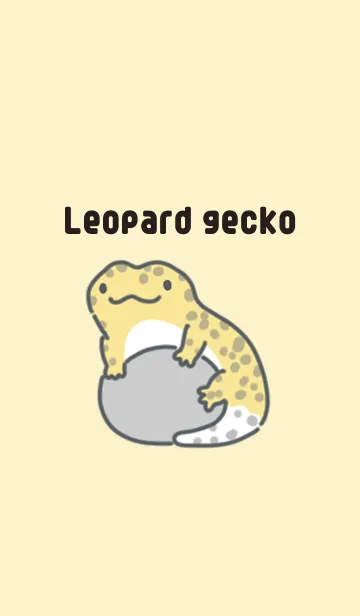 [LINE着せ替え] ヒョウモンのトカゲモドキの画像1