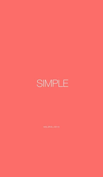 [LINE着せ替え] 607.25_レッド1-9の画像1