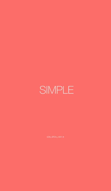 [LINE着せ替え] b07_25_レッド1-9の画像1