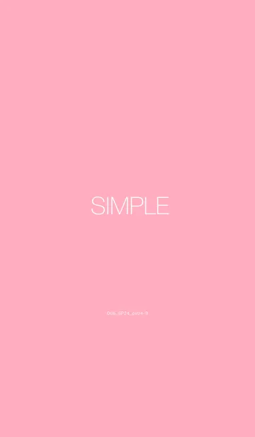 [LINE着せ替え] O07_24_ピンク4-9の画像1