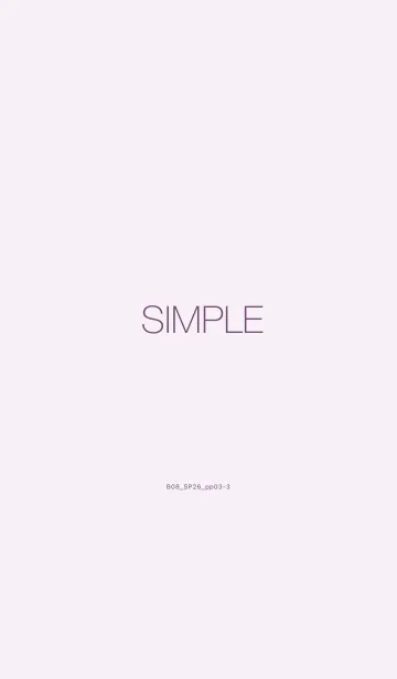 [LINE着せ替え] B08.26_パープル3-3の画像1