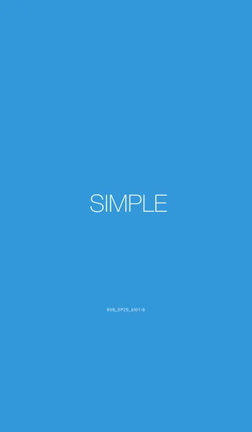 [LINE着せ替え] 608.25_ブルー1-6の画像1