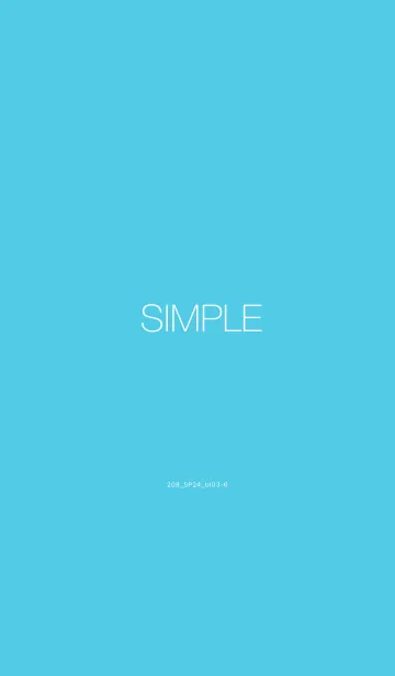 [LINE着せ替え] 208.24_ブルー3-6の画像1