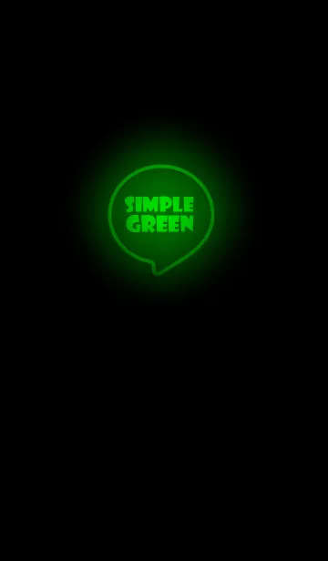 [LINE着せ替え] Green Neon Theme Ver.4 (JP)の画像1