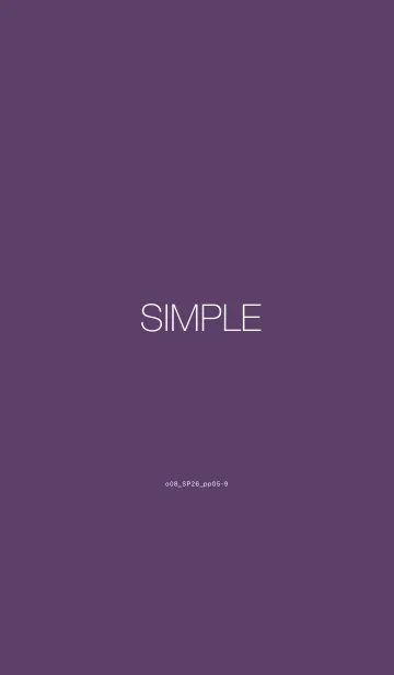 [LINE着せ替え] o08_26_パープル5-3の画像1