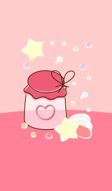 [LINE着せ替え] Little jar little heart 38の画像1