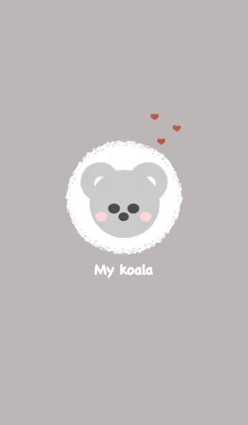 [LINE着せ替え] Little koala 3 :)の画像1