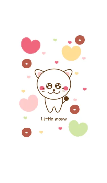 [LINE着せ替え] Little meow meow 10の画像1