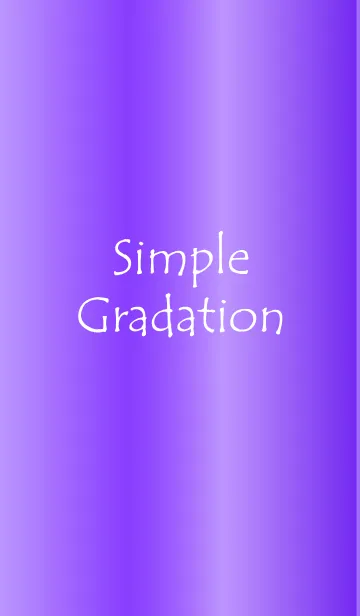 [LINE着せ替え] Simple Gradation -GlossyPurple 8-の画像1