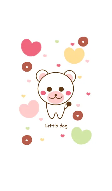 [LINE着せ替え] Little dog 10 :)の画像1