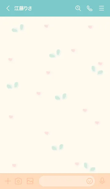 [LINE着せ替え] Lovely apples theme 18の画像3