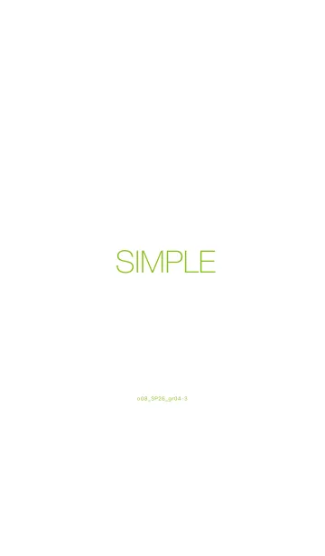 [LINE着せ替え] o08_26_グリーン4-9の画像1