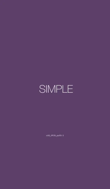 [LINE着せ替え] o08_26_パープル5-9の画像1