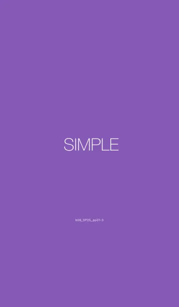 [LINE着せ替え] b08_25_パープル1-9の画像1