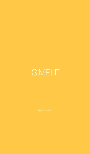 [LINE着せ替え] O08_24_イエロー3-9の画像1