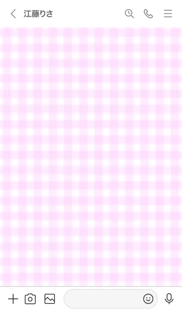 [LINE着せ替え] Gingham Check Theme ♡ -2021- 66の画像3