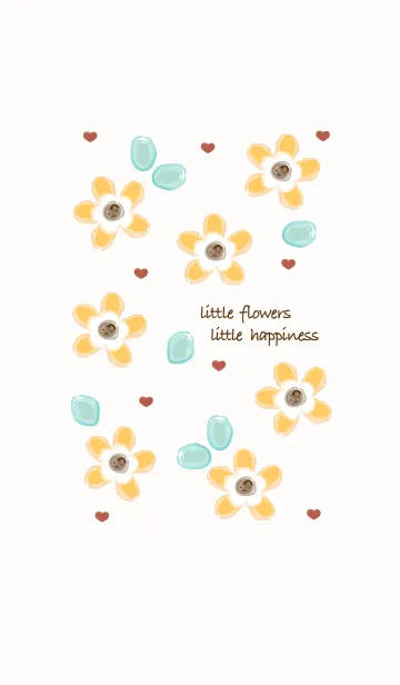 [LINE着せ替え] Little yellow flowers 15 :)の画像1