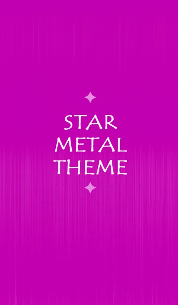 [LINE着せ替え] スター メタル 78の画像1