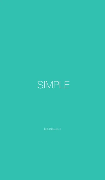 [LINE着せ替え] B09.26_グリーン8-3の画像1