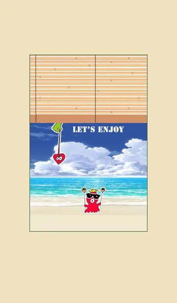 [LINE着せ替え] かえるのTOPPY夏物語 25の画像1