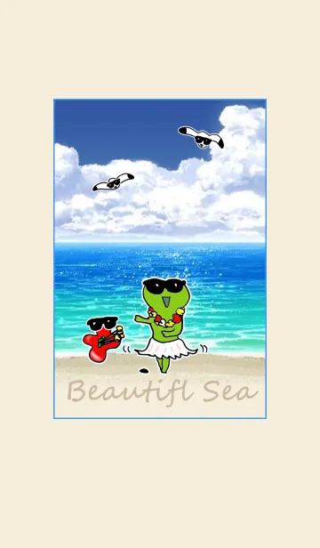 [LINE着せ替え] かえるのTOPPY海物語 11の画像1