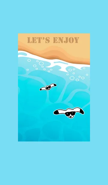 [LINE着せ替え] かえるのTOPPY海物語 13の画像1