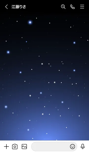 [LINE着せ替え] STARRY SKY -STAR- 32の画像3